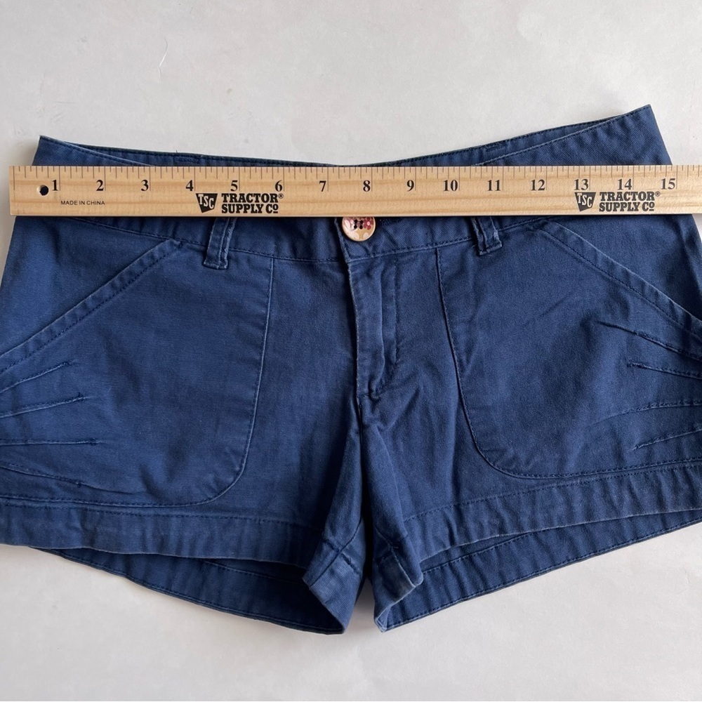 Vintage OP Navy Blue Women's Shorts Size 5 - Picture 5 of 8